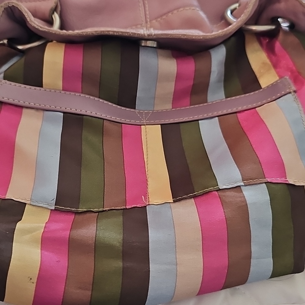 Tignanello Lilac Leather Purse - Picture 7 of 16